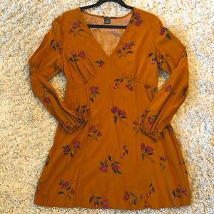 Long Sleeve Amber Floral Dress
